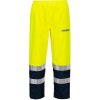 PORTWEST Kalhoty FR410 Bizflame Rain+ Hi-Vis Light Arc do pasu, reflexní POR-FR410YNRXL XL Žlutá/navy