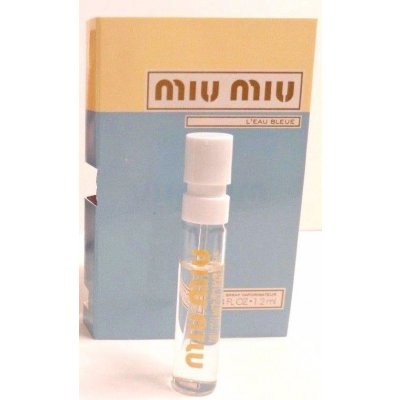 Miu Miu L´eau Bleue, Vzorka vône pre ženy