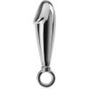 SCALA ANÁLNÍ KOLÍK OCELOVÝ PENIS PLUG S ÚCHYTEM - 71235993
