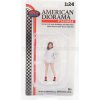 AMERICAN DIORAMA AMERICAN DIORAMA FIGURES GIRL HIP HOP - 2 - GREY 1/24