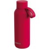 Quokka Nerezová fľaša termoska s pútkom CHERRY RED 630 ml