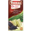 Torras - Biela čokoláda s chlorelou a čiernou morskou soľou 75 g 75g