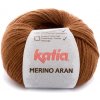 Katia Merino Aran 37 Light Brown Pletacia priadza