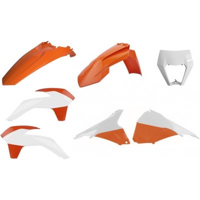 Sada plastů POLISPORT restyling OEM barva