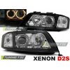 Tuning-tec XENONOVÉ SVETLOMETY ANJELSKÉ OČI ČIERNA pasujú na AUDI A6 06.01-05.04