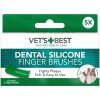 Vets Best® náprstné zubné kefky - 5 kusov