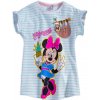 Dievčenská nočná košeľa DISNEY MINNIE YAY zelený prúžok Veľkosť: 104