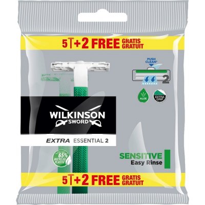 Wilkinson Sword Extra Essential 2 Sensitive jednorazové holiace strojčeky 5+2ks
