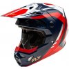 Prilba FLY RACING Formula CP (červená/biela/modrá) XS