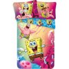 Herding Obliečky SpongeBob a Patrik Bavlna 140x200 70x90