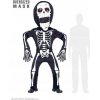 Kostým skeletová maska oversize L/XL