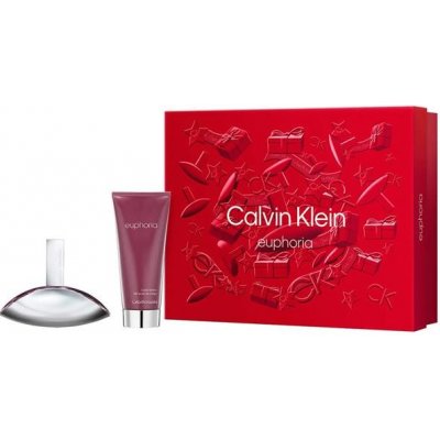 Calvin Klein Euphoria Woman SET: Parfumovaná voda 100ml + Telové mlieko 100ml pre ženy