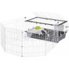 Ferplast Domáci park PARKHOME 100 GABBIA pre králiky a pre morčatá 95 x 177.5 x 56 cm