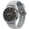 SAMSUNG Galaxy Watch 4 Classic (46 mm) strieborná / Chytré hodinky / AMOLED / Wi-Fi / Bluetooth / NFC / GPS / Wear OS