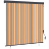 Venkovní roleta 160 x 250 cm žlutomodrá Vícebarevný 145974