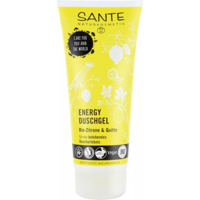 Sante sprchový gél Energy BIO citrón & dula 200 ml