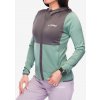 Mikina dámska adidas TERREX Xperior Light Fleece Hooded Jacket - silver green/charcoal