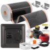 SET Mission Air Fólia vyhrievacia podložka INFRAČERVENÁ 50 cm A 160 W/m² 20 m² PTC