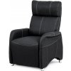 BONTEC Polohovacie kreslo, hnedá, látka vintage, TV-5040 BR3 Farba: Šedá