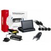 Asistenty parkovania TFT02 4,3” s kamerou HD-502-IR 4-senzorové, čierne Amio
