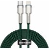 Kábel Baseus USB-C na Lightning 2 m (zelený) 029674
