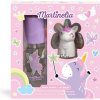 Martinelia Darčeková sada Little unicorn Kokos, telový sprej + balzam na pery