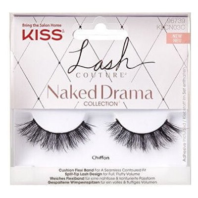 KISS Umelé riasy Lash Couture Naked Dráma 1 pár (Variant Tulle)