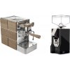 Stone Espresso Mine Premium Wood + Eureka Mignon Silenzio, CR black