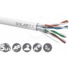 Inštalačný kábel Solarix STP, Cat6A, drôt, LSOH, cievka 500 m SXKD-6A-STP-LSOH 26000025