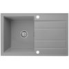 Gamma Modern 8050, 1-komorový granitový drez 790x500x210 mm, šedá, GMA-ZM-8050-G