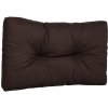 LKV Lomnice Vankúš na paletový nábytok - 60 x 40 cm - hnedý