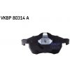 Sada brzdových platničiek, vždy 4 kusy v sade SKF VKBP 80314 A (VKBP80314A)