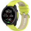 VSETKONAMOBIL 114809 SPORTY Vymeniteľný silikónový remienok Garmin Forerunner 970 zeleno-béžový