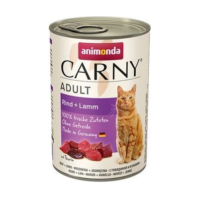 Animonda Carny adult hovězí & jehně 400 g