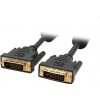 OEM Kábel C-TECH pripoj DVI-DVI, M/M, 1,8m DVI-D, dual link CB-DVI-18-B