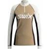 Dámske funkčné tričko Swix, RACEX CLASSIC béžová,Biela,Čierna XS