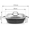 Panvica TESCOMA President Stone 28 cm antiadhézna