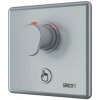 Sanela Senzorové sprchy Ovládanie spŕch tlačidlom piezo s termostatickým ventilom na teplú a studenú vodu na batériové napájanie, chróm SLS 02PTB