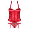 Obsessive Sexi korzet s tangami komplet Flameria