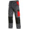 Pánske nohavice CXS PHOENIX CEFEUS, šedo-červená, veľ. 46