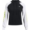 Dámska mikina Under Armour Rival Fleece CB Hoodie čierno biela 1365861 002 Veľkosť: M