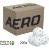 Salming Aero Floorball White 200-pack