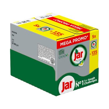 Jar Platinum Megabox tablety do umývačky riadu 5 x 27 ks od 23,69 € -  Heureka.sk