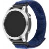 FIXED Nylon Sporty Strap for Garmin QuickFit 22mm, dark blue FIXNST2-QF22MM-DBL