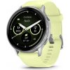 Smart hodinky Garmin Venu 4 45 mm zelené, gumený remienok