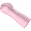 Masturbátor - vibračný a blikajúci masturbačný pohár USB 7+7 funkcií / režim hovoru (ružový)