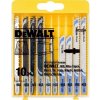 DeWALT DT2294 sada pilových plátků MIX pro přímočaré pily na dřevo a kovy, 10 ks