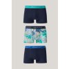 SPODNÁ BIELIZEŇ GANT SEA PRINT TRUNK 3-PACK LAGOON BLUE