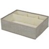 Domoletti Úložný kufor, piesok, 33 x 23,5 x 9 cm