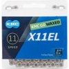 Kmc X11 EL Strieborný Waxed BOX reťaz